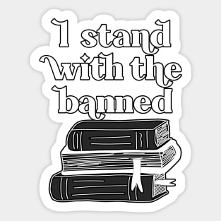 I Stand with the Banned Sticker